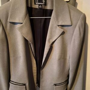 Gray Blazer by L.K. Bennett